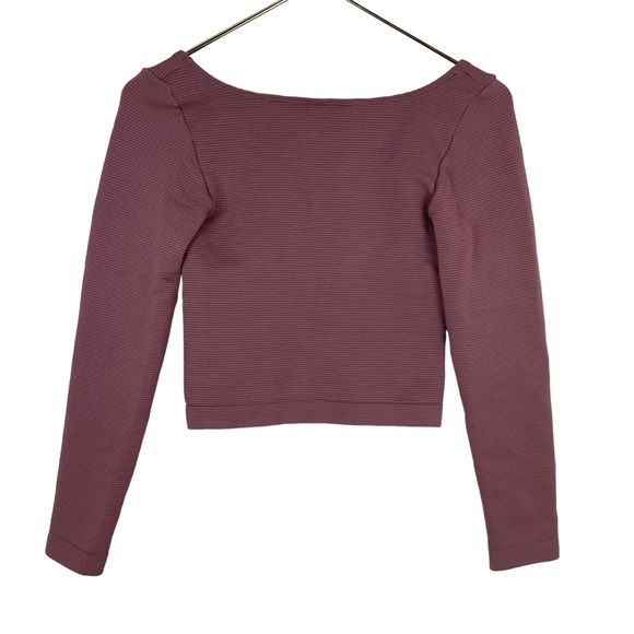 Victoria’s Secret Long Sleeve Mauve Corset Top - Picture 9 of 12